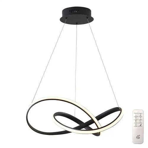 Lampa wisząca LED Avolto Zakręcona 40W CCT z pilotem