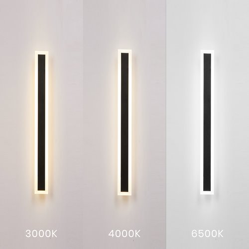 Lampa architektoniczna LED 25W 100cm Wow CCT czarna