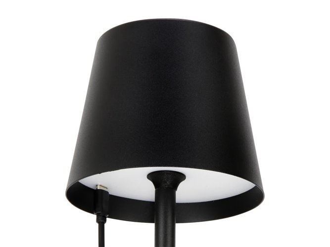 Lampa stołowa LED 4w1 3,5W 400lm CCT czarna 2x2000mAh