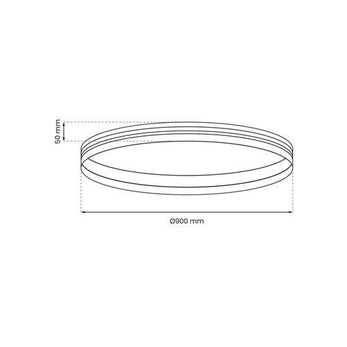 Szyna Magnetyczna okrągła Ring 90cm