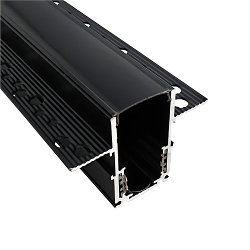 Szyna magnetyczna F-LINE gips-karton 12,5mm czarna - 3 metry