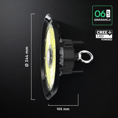 High Bay LED CREE PRO 6Y 100W 13500lm 6500K