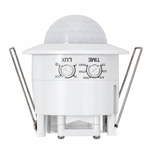 Czujnik ruchu i obecności 230V 1200W PIR podtynkowy