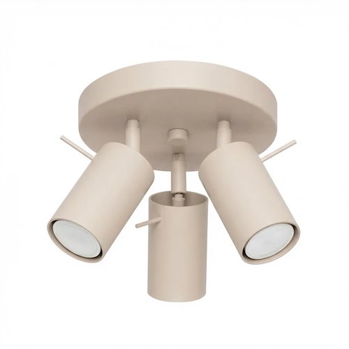 Kinkiet okrągły z reflektorami Ring 3xGU10 taupe