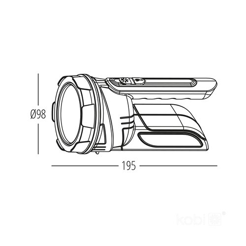 Latarka LED Szperacz X-MPR 5 210lm 6000K 1200mAh