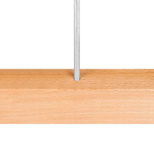 Lampa liniowa wisząca Fresto 24W drewniana 90cm 4000K