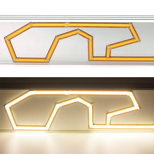 Taśma LED COB 12V 12W/m FREE CUT 528 LED 6000K - 1 metr