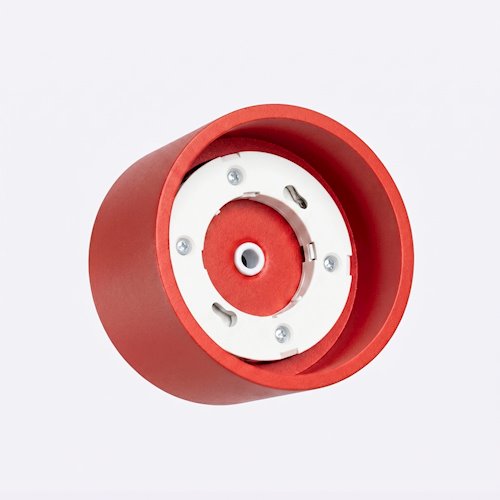 Lampa sufitowa tuba Modo 1xGx53 czerwona