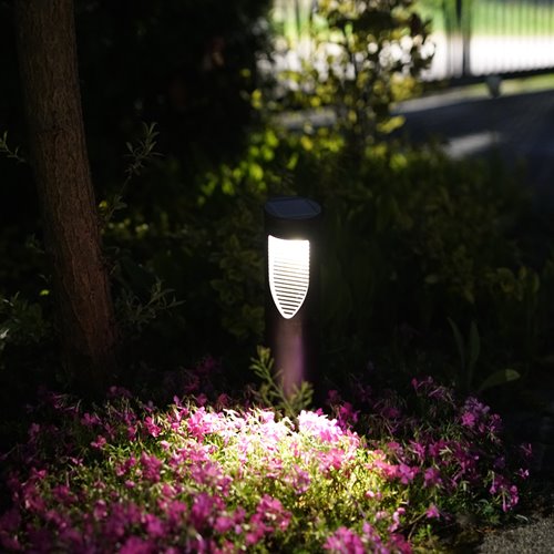 Słupek ogrodowy solarny Mike 45cm 3000K