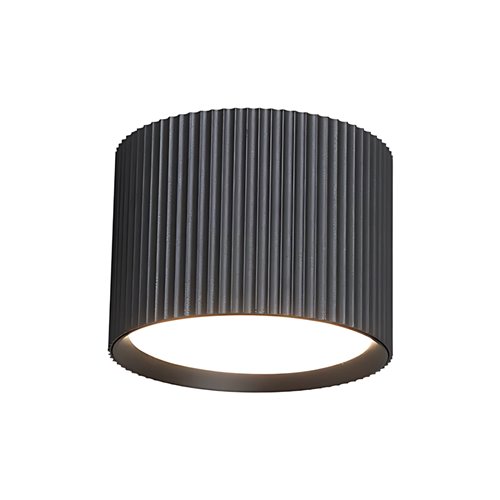 Lampa sufitowa GX53 Liora okrągła czarna