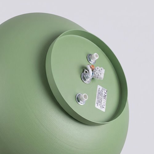 Lampa sufitowa okrągła Omiq 4xE27 szałwiowa