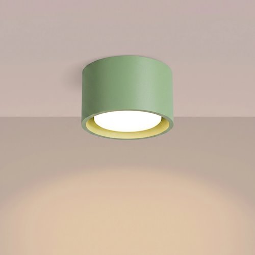 Lampa sufitowa tuba Modo 1xGx53 szałwiowa