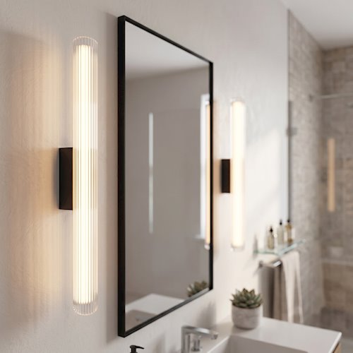 Kinkiet ścienny liniowy LED 11W 3CCT 60cm akryl czarny