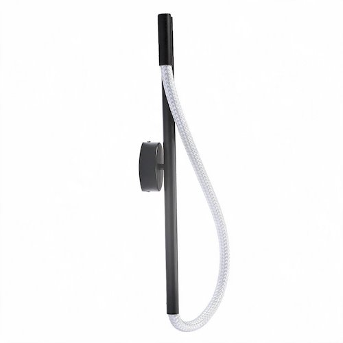 Kinkiet ścienny LED Serpente 12W CCT wężyk splot - czarny