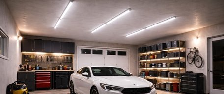 Dziś garaż coraz częściej wykorzystywany jest jako domowy warsztat, przestrzeń magazynowa, a czasem nawet strefa hobby. Właśnie ze względu na wiele zastosowań oświetlenie garażu ma obecnie ogromne znaczenie...