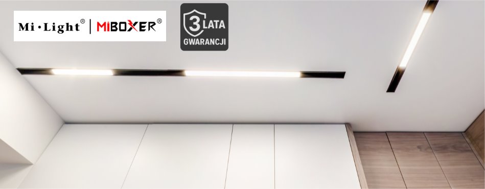 Regulacja natężenia i barwy światła, podział na niezależne strefy