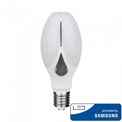 Żarówka LED uliczna 36W E27 V-TAC SMD Samsung 3960lm - biała dzienna