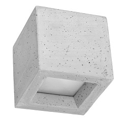 Kinkiet ścienny LEO 1xG9 beton