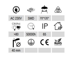 Lampa uliczna LED 30W