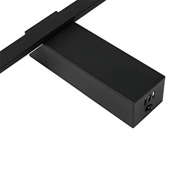 Kinkiet ścienny liniowy LED Lira 8W 60cm czarny 4000K