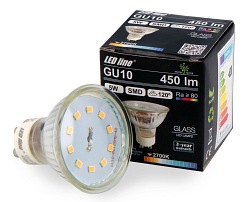 zarowka led gu10 5w szklana