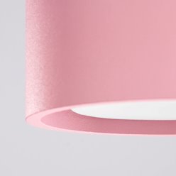 Lampa sufitowa tuba Modo 1xGx53 różowa