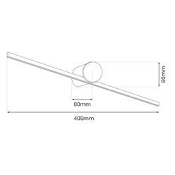 Lampa LED nad lustro Artist 6W 40cm biała 4000K