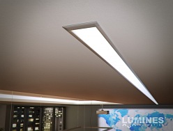 Profil LED wpuszczany Inso srebrny - 1m