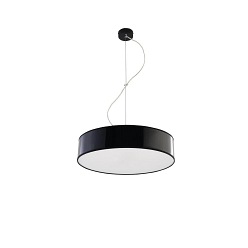 Lampa wisząca plafon ARENA 45 cm 3xE27 czarny