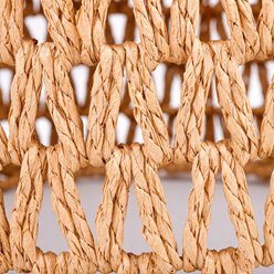 Lampa wisząca Boho 1xE27 z plecionym kloszem 30cm