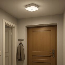 Plafon LED z akumulatorem USB 5W 4000K - czujnik ruchu