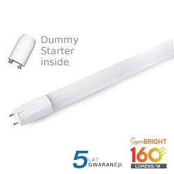 Świetlówka LED T8 V-TAC 12W 120cm Nano 160lm/W VT-1612 3000K 1920lm