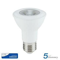Żarówka LED V-TAC Samsung 7W E27 PAR20 VT-220 3000K 495lm 