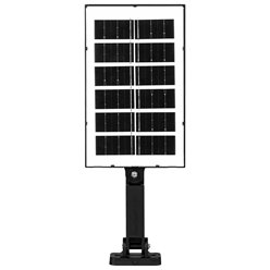 Lampa uliczna solarna Slim 500lm 6500K z czujnikiem i pilotem