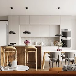 Lampa wisząca z okrągłym kloszem Frika 1xE27 czarna