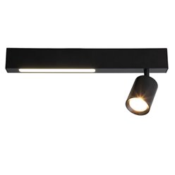 Kinkiet liniowy LED 5W Down z reflektorem GU10 Down czarny