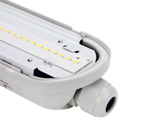 Lampa LED IP65 150cm CNBOP Linker 55W 4000K moduł awaryjny 3h