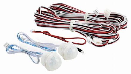 Sterownik schodowy LED ES32 32-kanały Mono + podświetlenie cyfrowe
