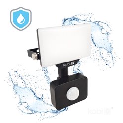 Naświetlacz LED z czujnikiem 10W Delyo 800lm Neutralny