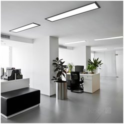 Panel LED 120x30 natynkowy PRO 3Y 36W 3960lm czarny 4000K