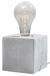 Lampa biurkowa industrialna ARIZ 1xE27 beton