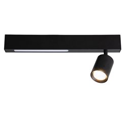 Kinkiet liniowy LED 5W Down z reflektorem GU10 Down czarny