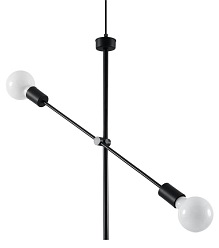 Lampa wisząca Loft CONCEPT 2xE27 czarna