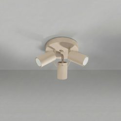 Kinkiet okrągły z reflektorami Ring 3xGU10 taupe