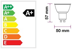 żarówka LED GU10 7W V-TAC 5 ściemnialna