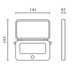 naswietlacz solarny led 40w