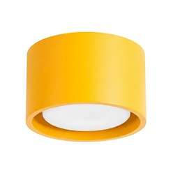 Lampa sufitowa tuba Modo 1xGx53 żółta