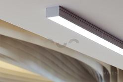 Profil LED szeroki Largo biały - 2m