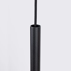 Lampa wisząca filcowa Feltro 1xG9 czarno-granatowa
