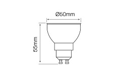 Żarówka LED line GU10 SMD 170-250V 10W 1000lm 4000K biała dzienna ściemnialna